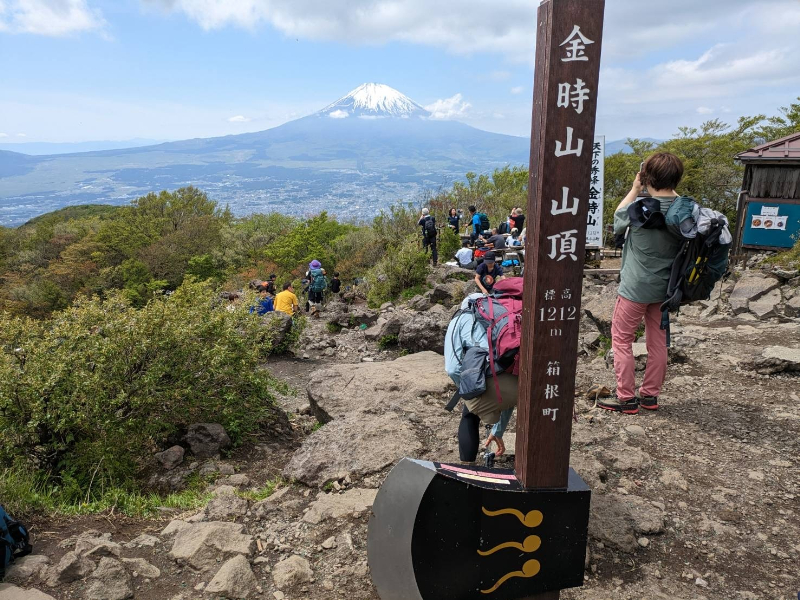 「金時山」登山の見どころ