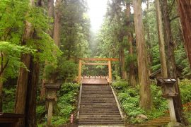 国宝・仁科神明宮に行ってきました。